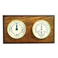 Tide Clock w/ Thermometer & Hygrometer - Oak